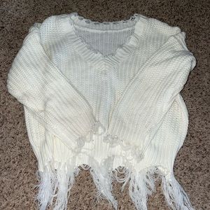 White sweater